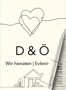 Privat Flipbook Beispiele - D&Ö Hochzeitseinladung